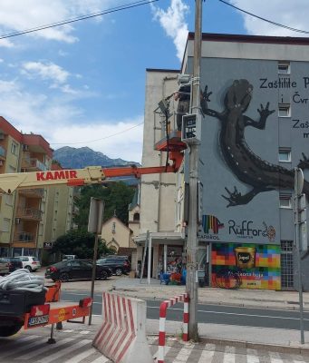 Obavještenje o postavljanju stacioniranog radara na lokaciji autobuske stanice