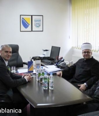 Općinski načelnik Emir Muratović ugostio Mostarskog muftiju, dr. Salema ef. Dedovića
