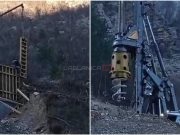 (VIDEO)FIRMA ČENGIZ U AKCIJI: Pogledajte veliki napredak radova na pruzi u Donjoj Jablanici!