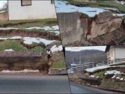 (FOTO)ŠTA SE DEŠAVA? U još jednom bh. gradu klizište prijeti kućama!