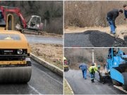 (VIDEO)Asfaltiranje na Zlatima: Općina Jablanica financira sanaciju poplavama oštećenog puta