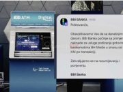 UDAR NA GRAĐANE: Bh. banka obavijestila svoje korisnike da će sa 2 KM naplaćivati svaku transakciju sa bankomata