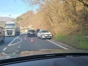 (FOTO)Dogodila se saobraćajna nesreća na ulazu u Konjic – navodno učestvovalo vozilo EUFOR-a