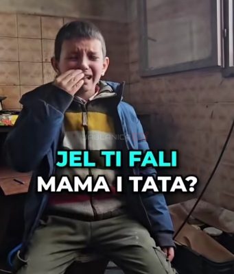 (VIDEO) „NAJVIŠE BIH VOLIO DA IMAM KUPATILO“ Dječak Stefan treba našu pomoć, dom u kojem živi neuslovan je, a na pomen njegove preminule majke suze same kreću