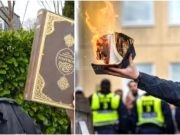(VIDEO)Danski političar zapalio Kur’an ispred turske ambasade u Kopenhagenu, vrijeđao muslimane