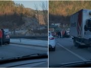 (VIDEO)Saobraćajna nesreća na magistralnom putu M17 kod restorana Maksumić