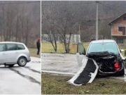 (VIDEO)U teškoj saobraćajnoj nesreći poginula jedna osoba, tri osobe supovrijeđene