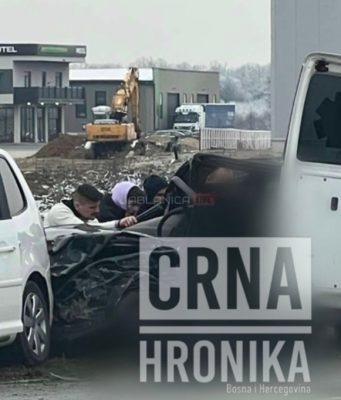 NOVA TRAGEDIJA: Težak sudar dva vozila u bh. gradu, ima poginulih