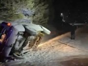 (VIDEO)Saobraćajna nesreća na Blidinju: Prevrnuo se automobil