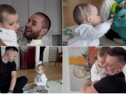 Svi za Adrijana! Mirza Mustafagić posjetio malog sugrađanina kojem je potrebna naša pomoć