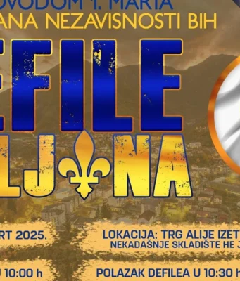 Jablanica ponosno dočekuje Dan nezavisnosti: Pridružite se svečanom “Defileu ljiljana”