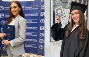 Adna je dobitnica Srebrene značke UNSA: “Istrajnost i želja za znanjem su krila akademskog uspjeha”