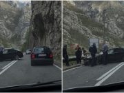 Saobraćajna nesreća na magistralnom putu M17 u blizini restorana Komadinovo Vrelo(VIDEO)