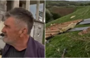Kakvi smo to ljudi postali? Krov odletio na tuđe zemljište, komšija ne da se vrati..(VIDEO)