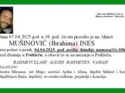 Tijelo pronađeno u raspadanju: U 38. godini na bolji svijet preselio Ines Mušinović