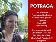 POTRAGA ZA FRANCUSKOM DRŽAVLJANKOM: Posljednji put se javila ocu sa Čvrsnice, građani se mole za pomoć