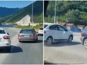 Opasno divljanje na cesti M-17: „Bože sačuvaj, kakva stoka! Nevini ljudi stradaju!”(VIDEO)