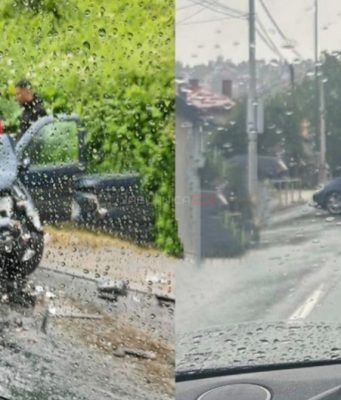 Teška nesreća u bh. gradu: Sudarila se tri vozila, pet osoba povrijeđeno