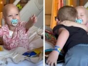 Djevojčica oboljela od raka je bila jako tužna, a bratov zagrljaj je sve promijenio(VIDEO)