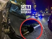 Teška nesreća u BiH: Vozači se trkali pa se sudarili, jednom otpao i točak(VIDEO)