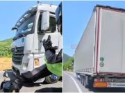 Heroj dana: Hrabri motociklista spasio kamiondžiju na cesti M17 u blizini Konjica!(VIDEO)
