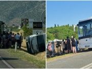 Nesreća na ulazu u Mostar: Učestvovali autobus i kombi, ima povrijeđenih