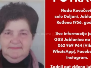 Divne vijesti: Pronađena 69-godišnja žena koja je nestala jutros u Jablanici