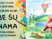 Gradski park u Jablanici večeras se pretvara u rapsodiju boja – večer koje slavi kreativnost