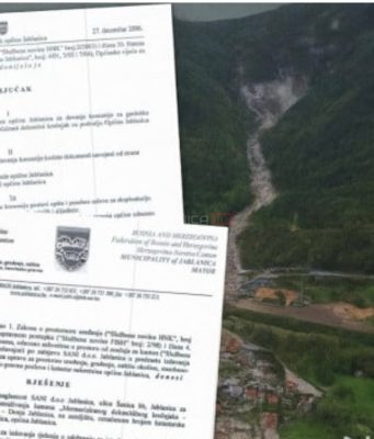 Događaji koji su prethodili jablaničkoj tragediji: Kamenolom bez koncesije, zapisnik bez traga, poticaji iz proračuna