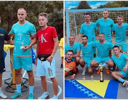 (FOTO) Tošćanica 2025: Nogometni spektakl obilježen trijumfom ekipe “Juventa shop”