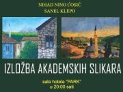 Jablanica domaćin izložbe akademskih slikara: Ćosić i Klepo donose bosanski pejzaž u hotel Park