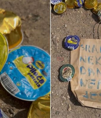 Donirana pomoć bačena u smeće: Fotografije iz Donje Jablanice izazvale ogorčenje!(FOTO)