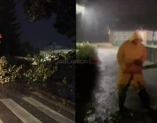 Sinoćnje nevrijeme u Jablanici: Civilna zaštita i vatrogasci non stop na terenu, spriječene veće štete