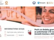 Javni poziv za žene iz Jablanice: Grantovi do 5.000 eura za vaš biznis, saznajte više!