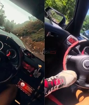 Muškarac iz Konjica snimao kako nogom upravlja automobil, čak je i preticao druga vozila(VIDEO)