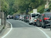 Ogromna gužva kod tunela Crnaja: Zbog radova na cesti nastala kilometarska kolona(FOTO)
