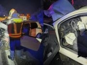 Teška saobraćajna nezgoda kod Konjica: Vozač Golfa zadobio teške povrede(FOTO)