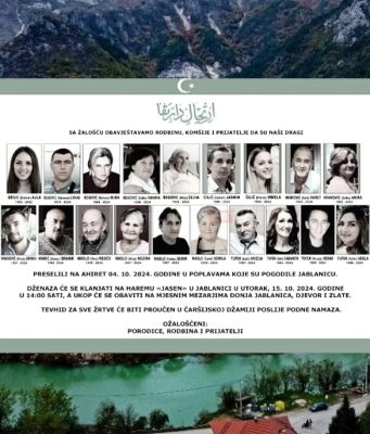 Bolni dan sjećanja: Općina Jablanica proglasila 4. oktobar Danom žalosti