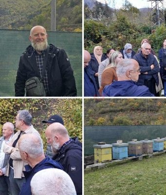 Pčelari iz Jablanice i Bosanske Krupe udružili znanje i iskustvo: Razmjena praksi i borba protiv varoe(FOTO)
