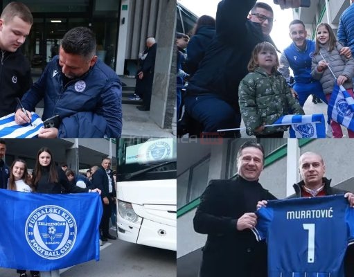 Jablanica pokazala sportsko gostoprimstvo: Predivan doček za ekipu FK Željezničar, pogledajte fotogaleriju!(FOTO)