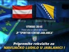 Pripremite rekvizite za navijačko ludilo u Jablanici: Općina organizuje direktan prenos utakmice na velikom Led displayu