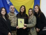 Dan otvorenih vrata OSBiH u Mostaru: Učenice iz Jablanice osvojile drugo mjesto na takmičenju iz streljaštva