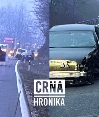 Haos na bh. cesti: Sudar više vozila, dijelovi rasuti, saobraćaj obustavljen