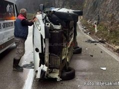 Saobraćajna nesreća kod škole u Čelebićima: Povrijeđen pješak, prevezen u Dom zdravlja Konjic