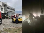 Požar u autosalonu u Mostaru: Brzom reakcijom vatrogasaca spriječena veća šteta