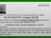 Na vječni život preselio mladi Ismir Bajramović, ostavio posljednju poruku: “Pitanje je vremena, svima halalim, tražim od vas halala..”