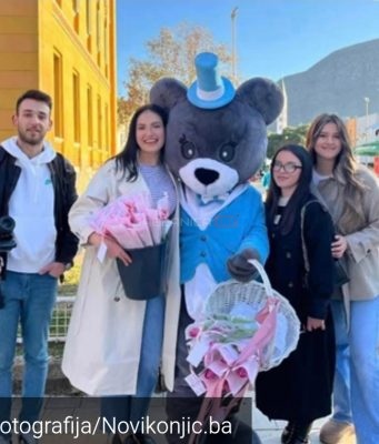 Studentice iz Konjica i Jablanice realizirale projekat „Mali znak – veliki osmijeh“ u Mostaru