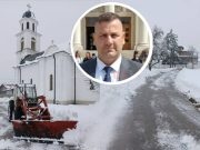 Ibro na Badnji dan očistio snijeg ispred crkve: „Dvorišta džamija i crkvi čistim besplatno, od srca“