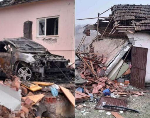 Strašna eksplozija u bh. gradu: Raznesena garaža, uništena kuća i automobil, pronađeno tijelo nepoznate osobe(FOTO)
