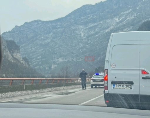 Saobraćajna nesreća na M-17 kod Jablanice: Povrijeđena jedna osoba(FOTO)